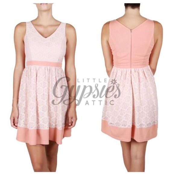 A'reve Marilyn's Retro Blush Dress - Picture 3 of 10